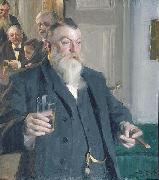Anders Zorn A Toast in the Idun Society,